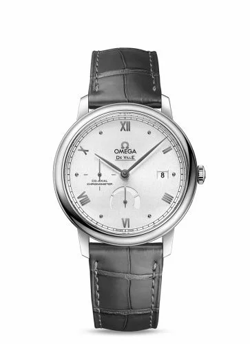 Omega De Ville Prestige Co-Axial 39.5 Power Reserve Stainless Steel / Silver Sunburst 424.13.40.21.02.005 (42413402102005)